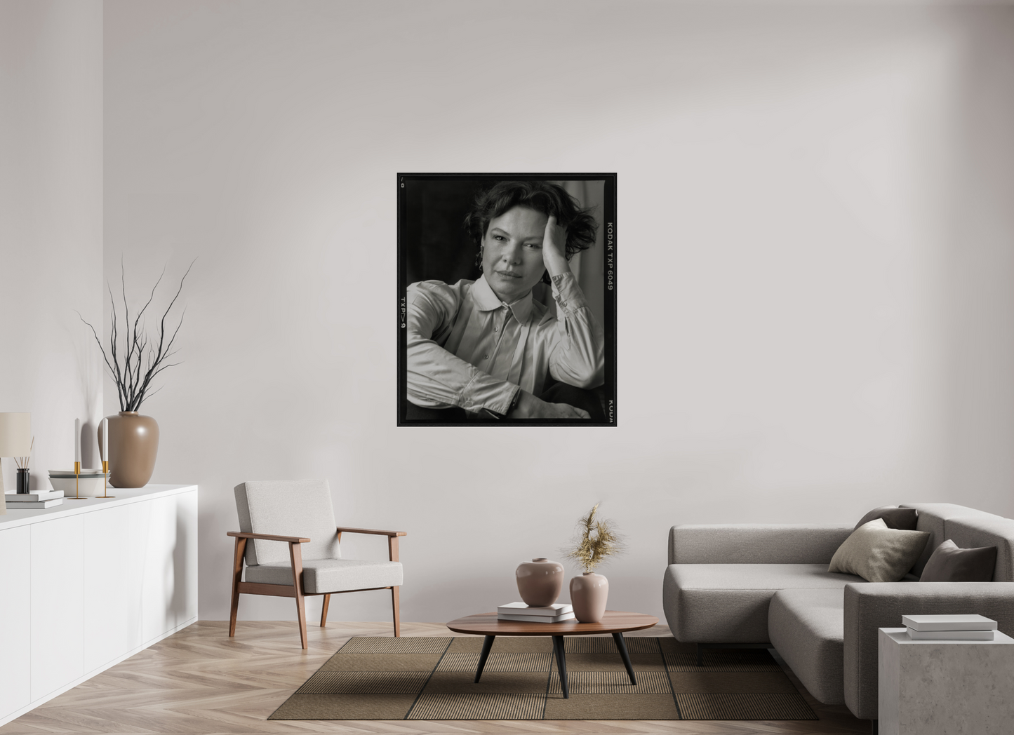 43 x 49.9″, Floater Frame Actress Dianne Wiest
