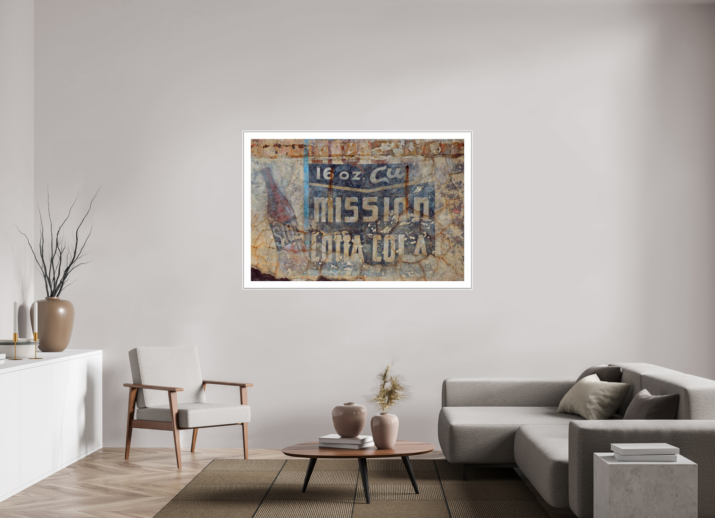 Mission Lotta Cola Faded Wall