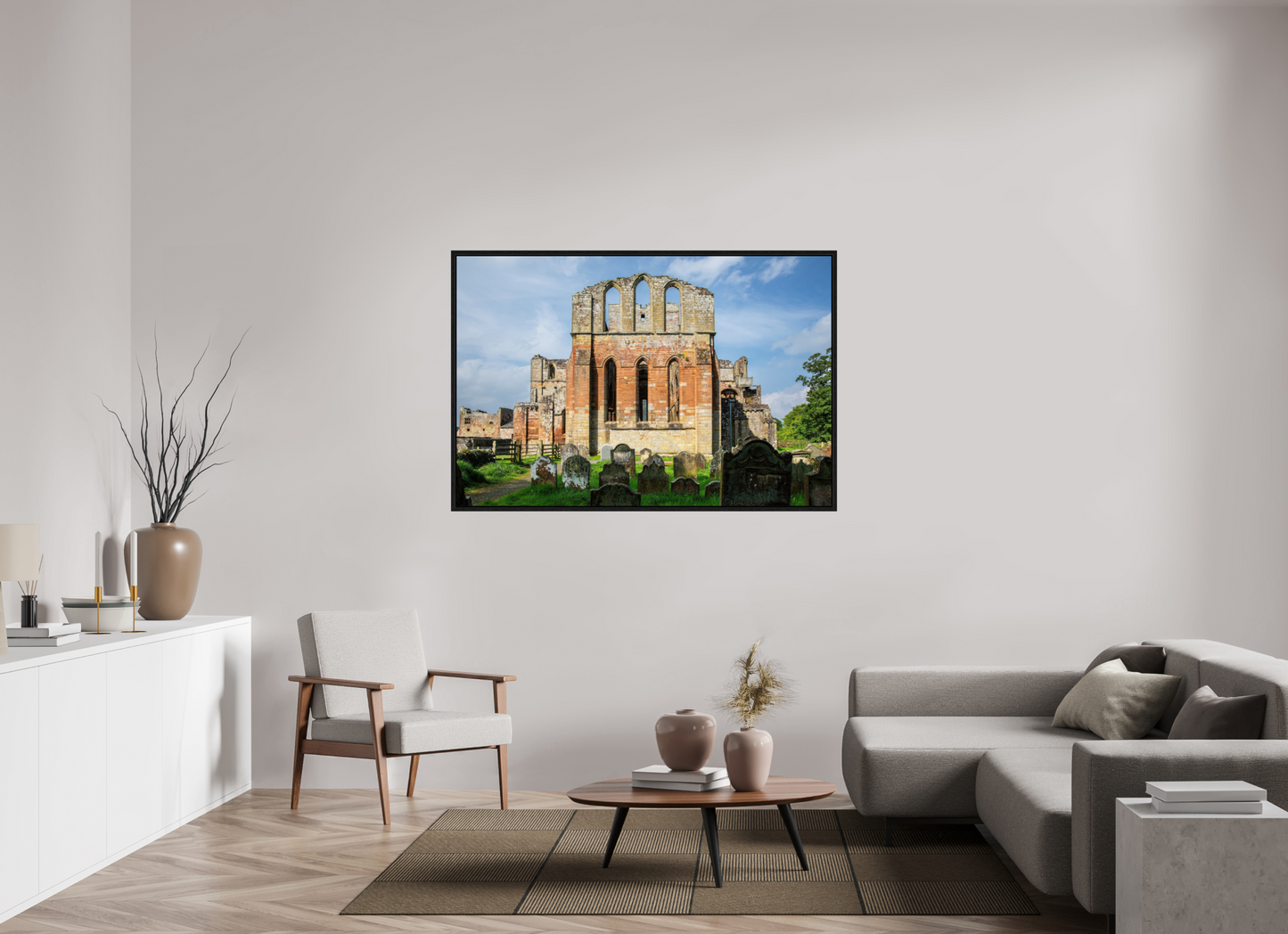60 x 40″, Floater Frame Ruins of Cathedral of Saint Andrew