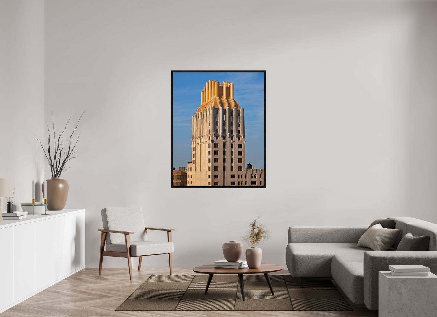 43 x 53.7″, Floater Frame Barbizon Plaza Hotel