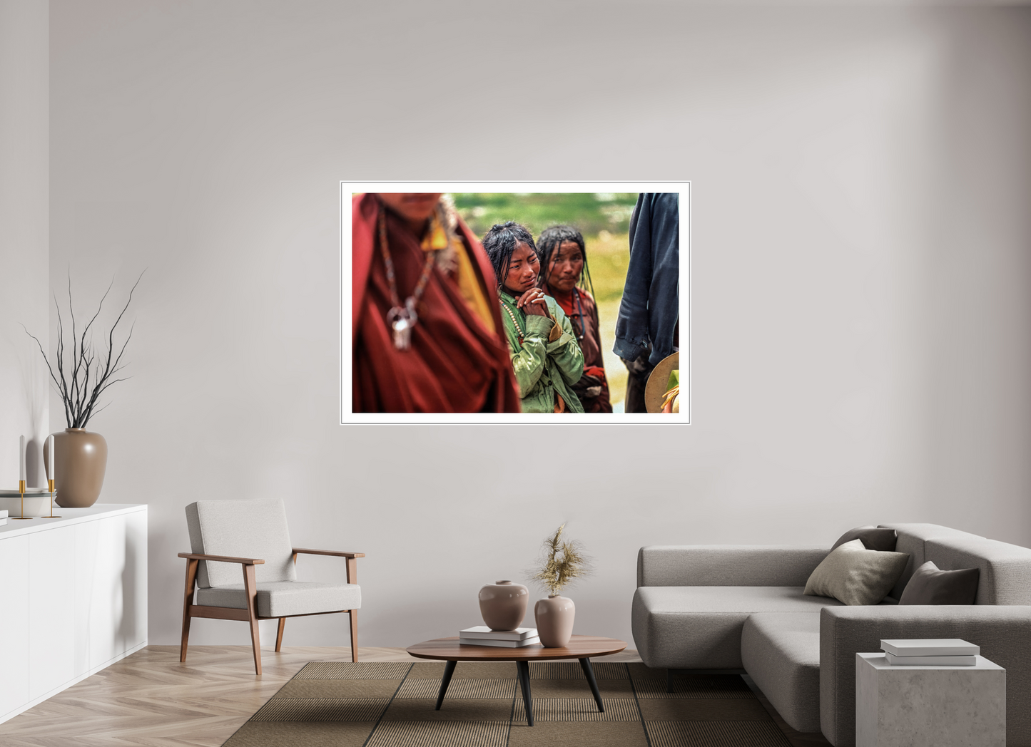 Tibetan Girl in Green Jacket