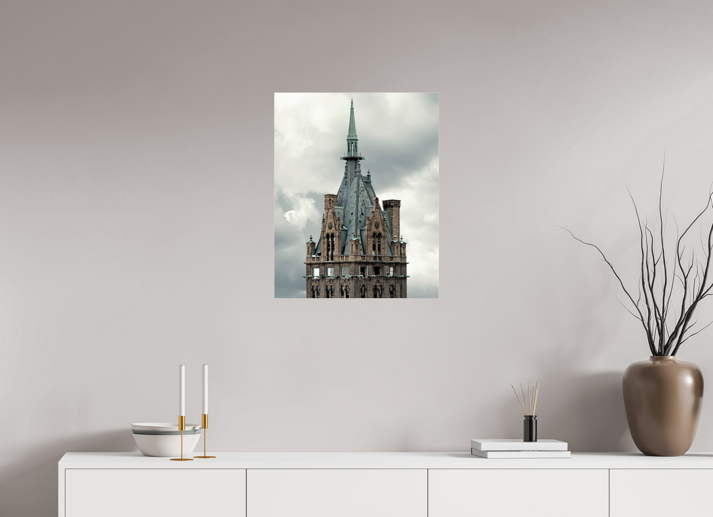 20 x 25″, Frameless Acrylic Glass The Sherry Netherland Hotel