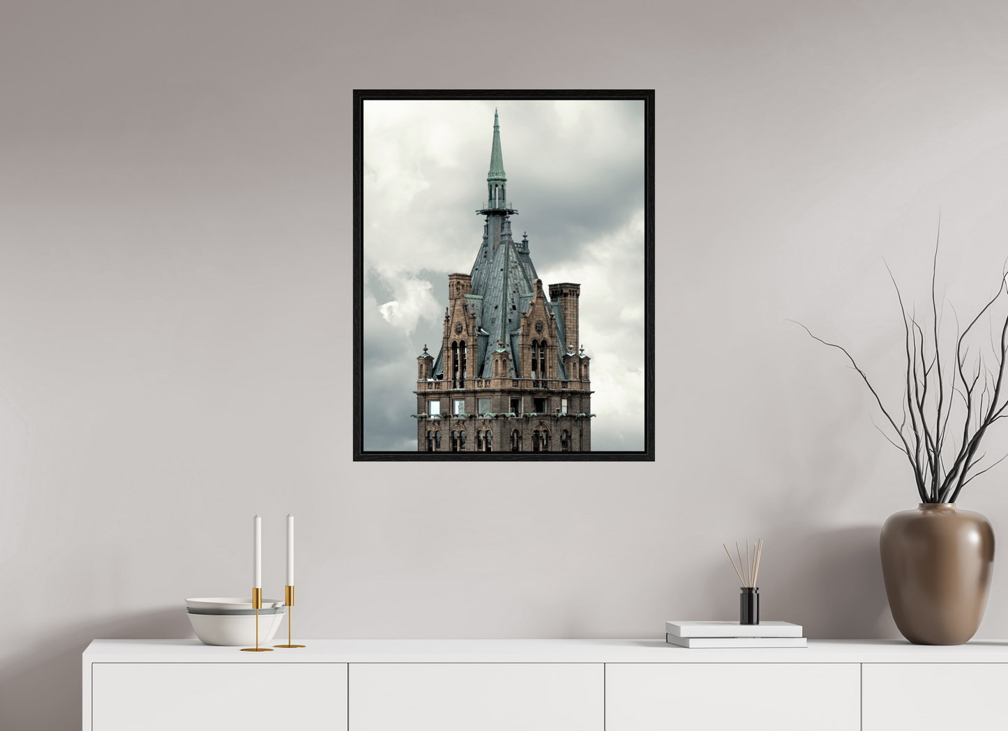24 x 30″, Floater Frame The Sherry Netherland Hotel
