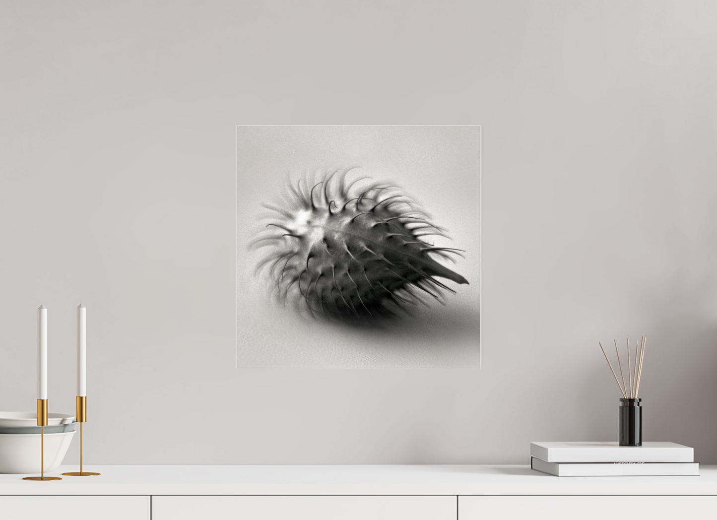 15 x 15″, Frameless Acrylic Glass Pod