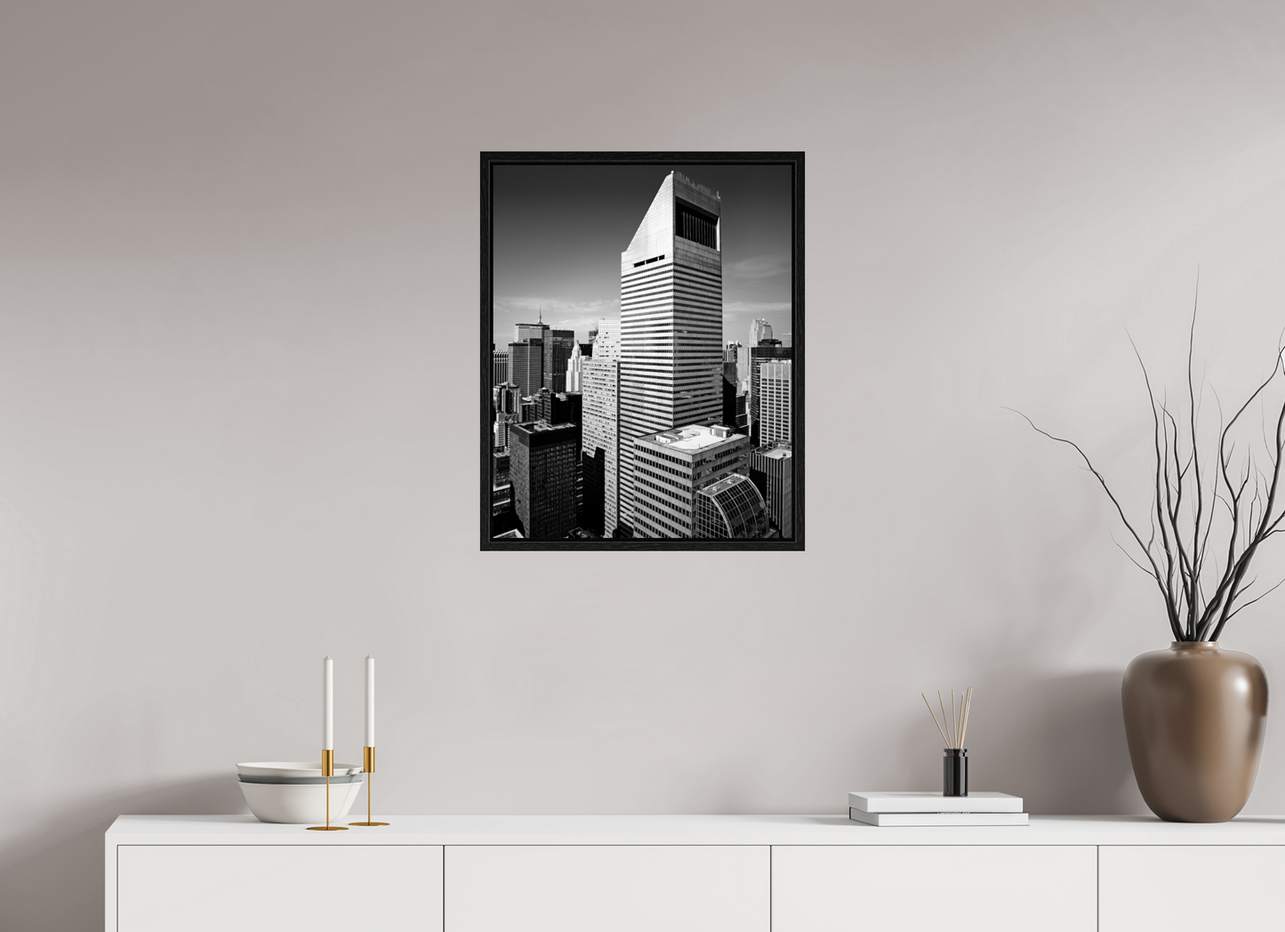 20 x 25″, Floater Frame Citigroup Tower