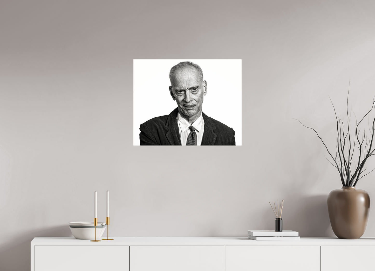 25 x 20″, Frameless Acrylic Glass John Waters