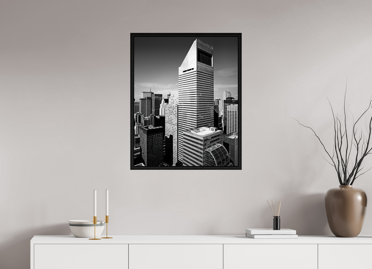 24 x 30″, Floater Frame Citigroup Tower