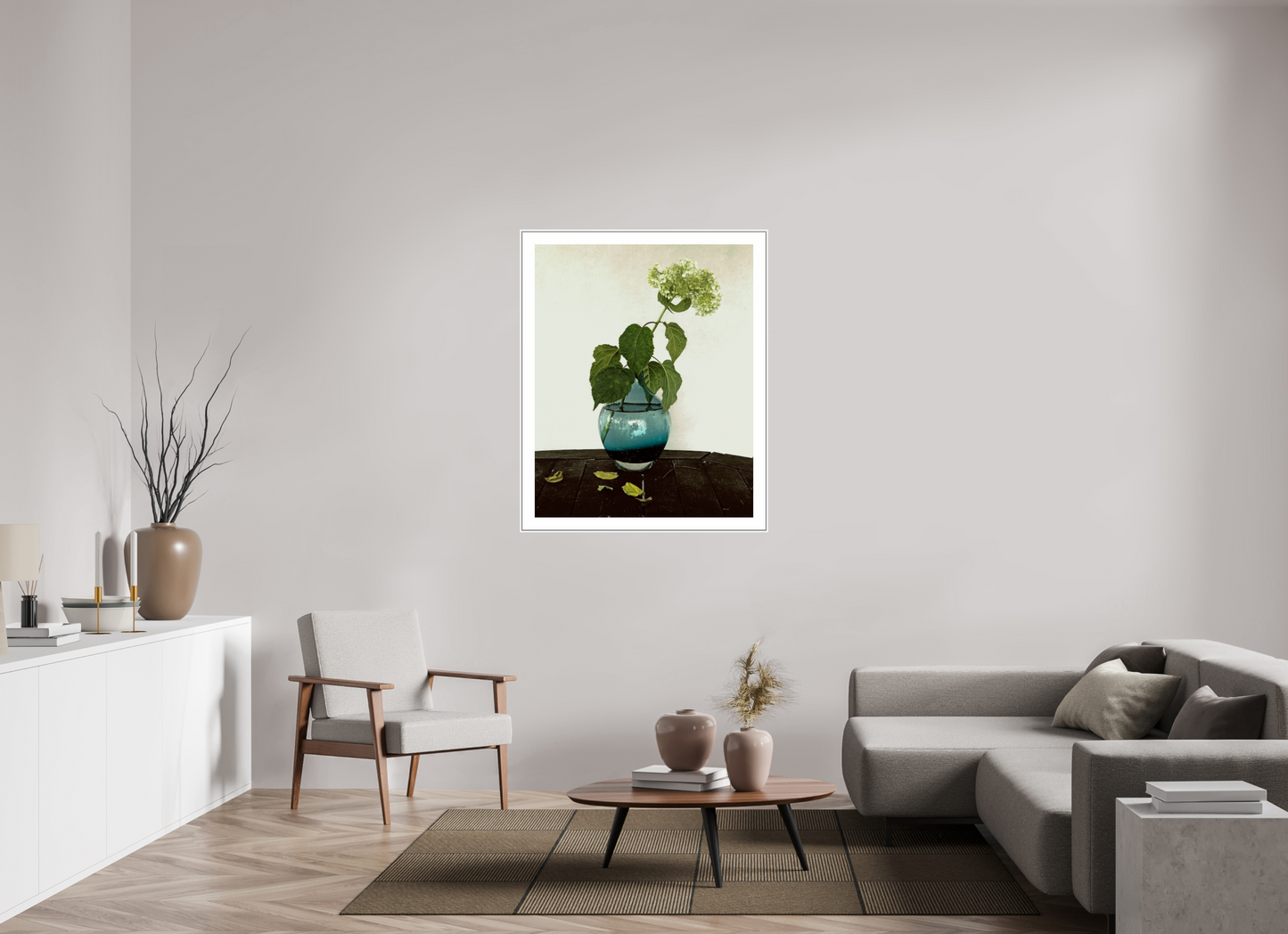 Flower in Vase on Table