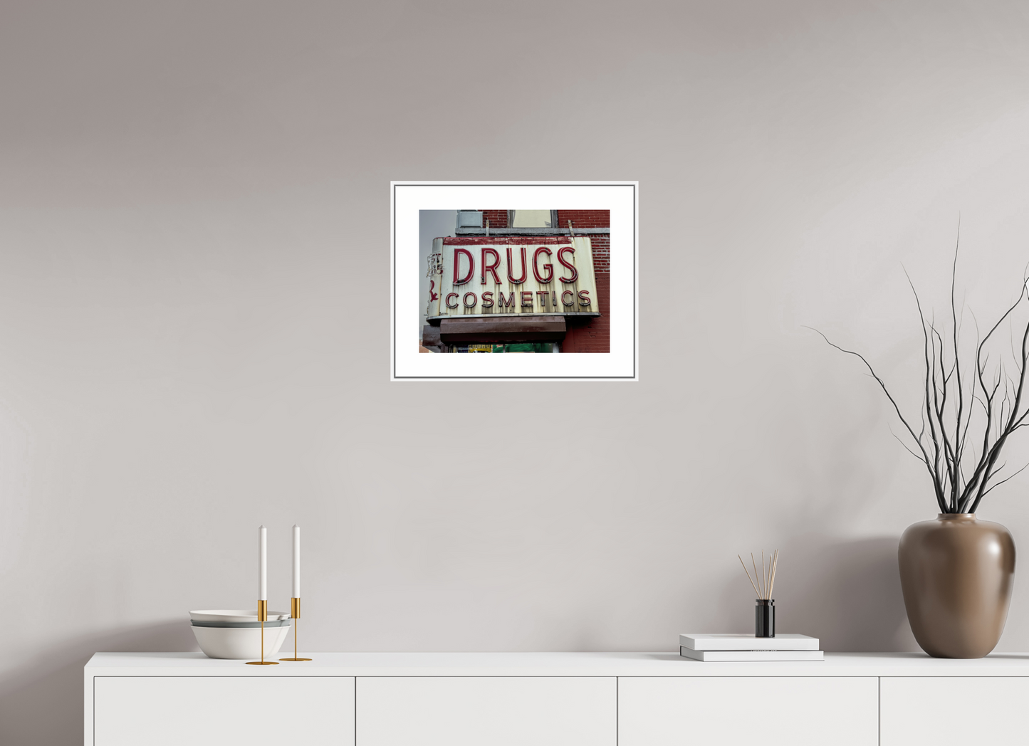 Drug Cosmetics Sign