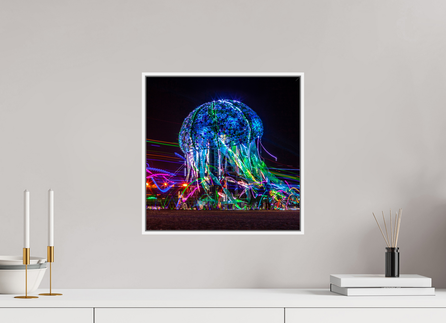 Burning Man - Glass Jellyfish