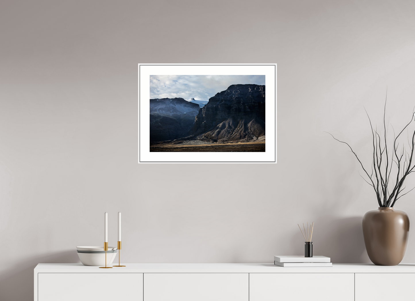 Iceland Black Mountains