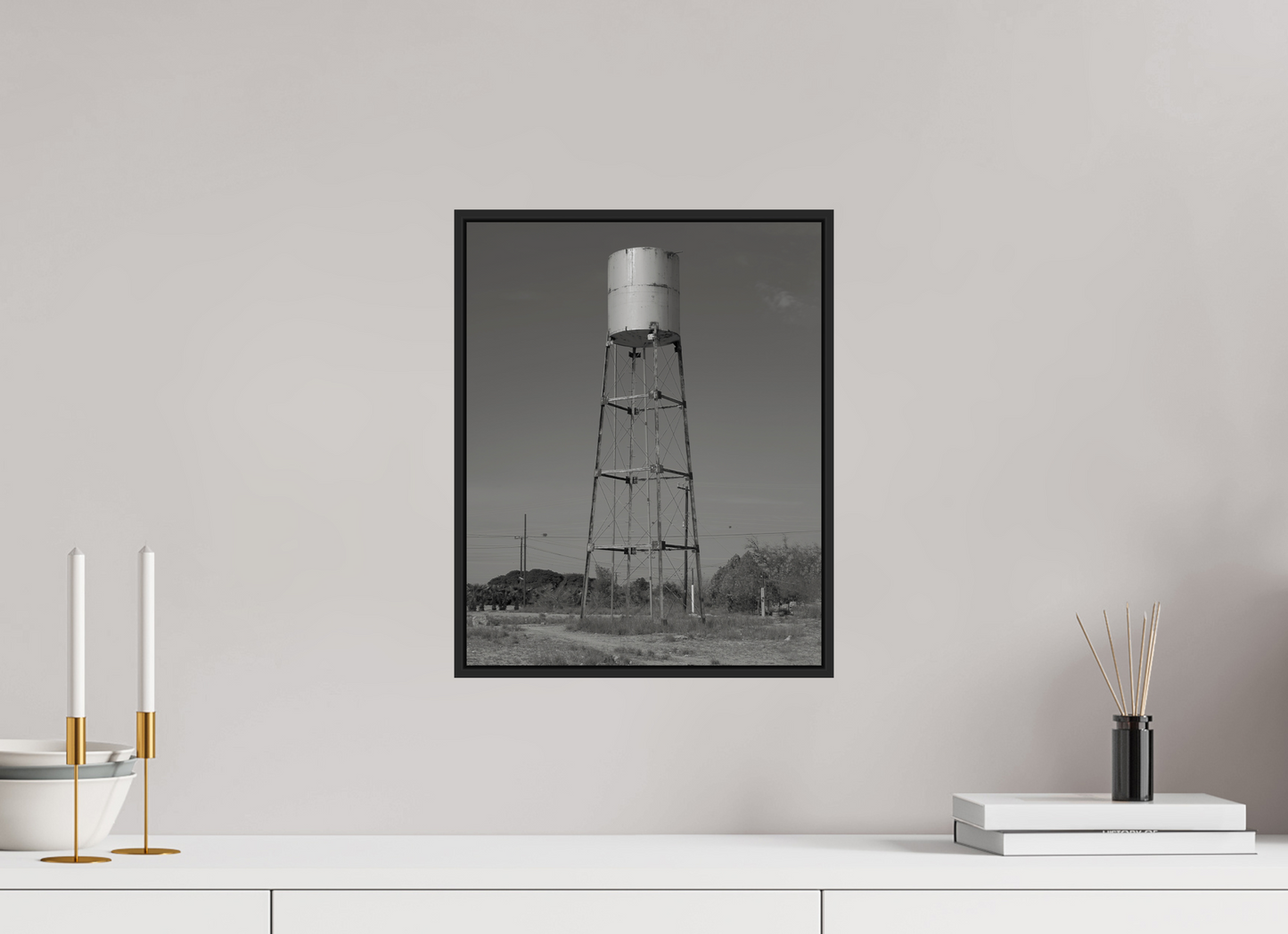 Cylinder Water Tower