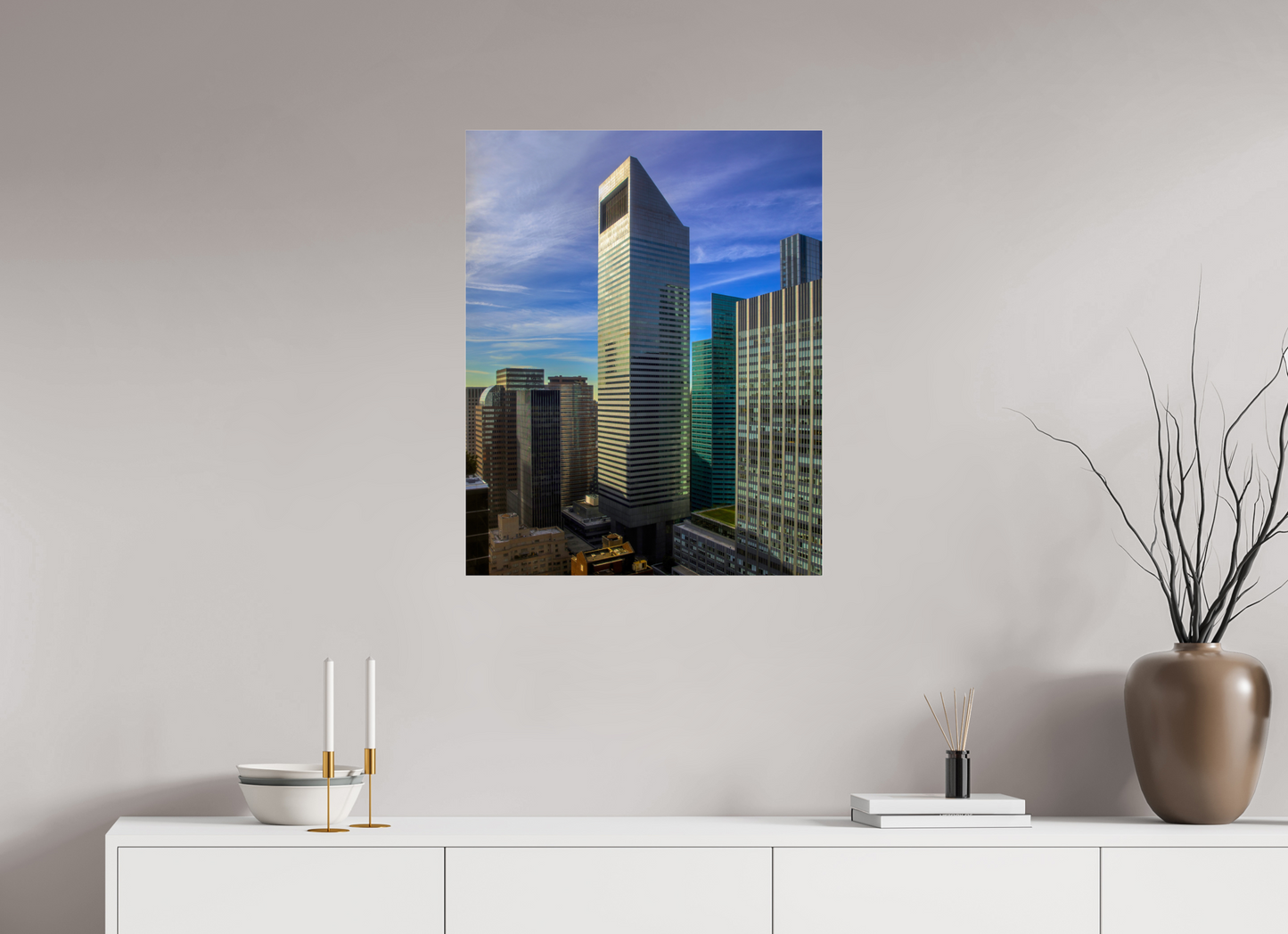 24 x 30″, Frameless Acrylic Glass CitiCorp Tower