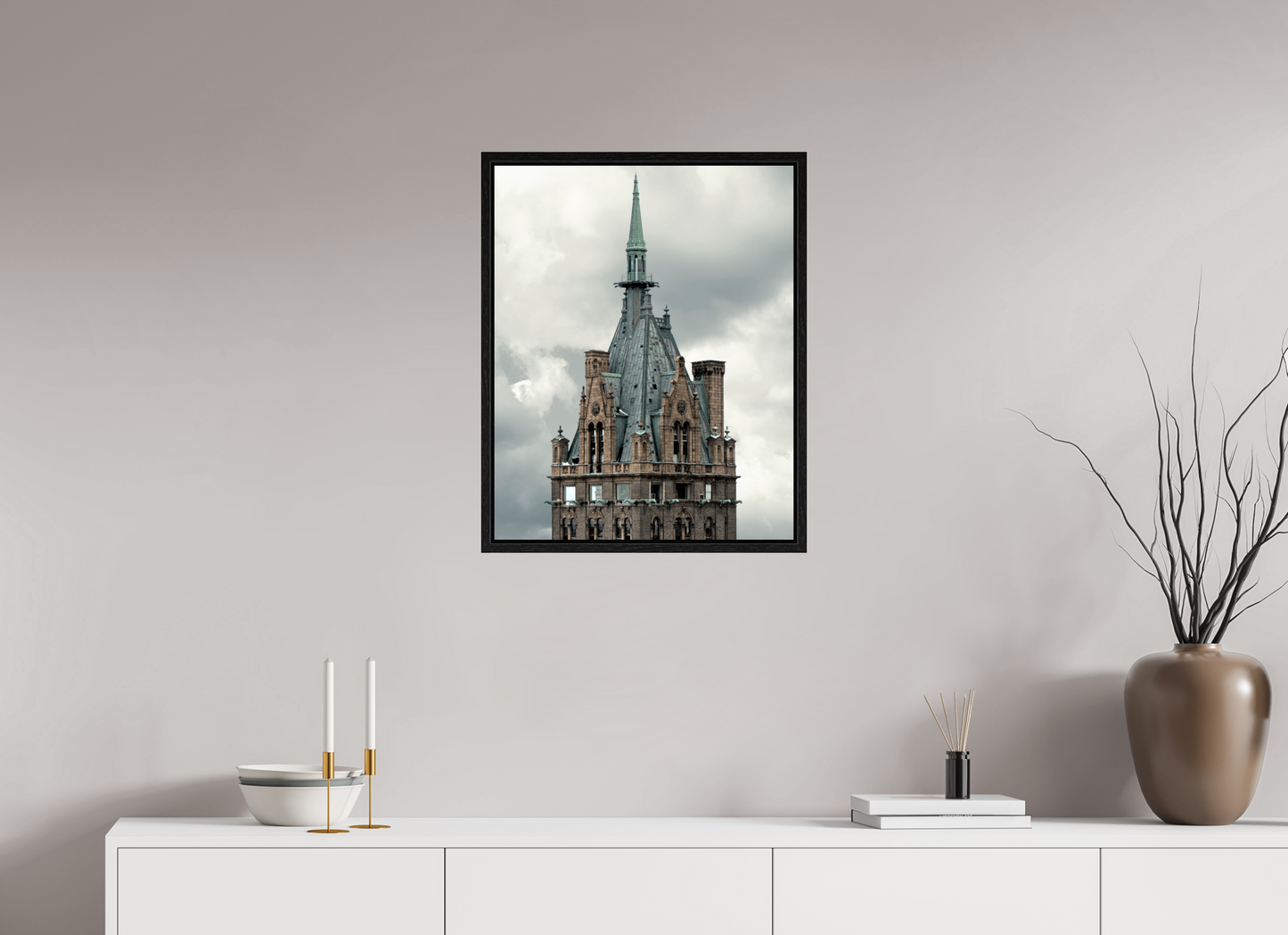 20 x 25″, Floater Frame The Sherry Netherland Hotel