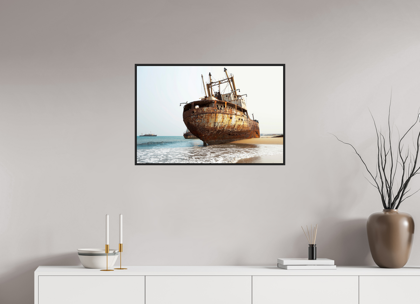 Grounded Ships Angola