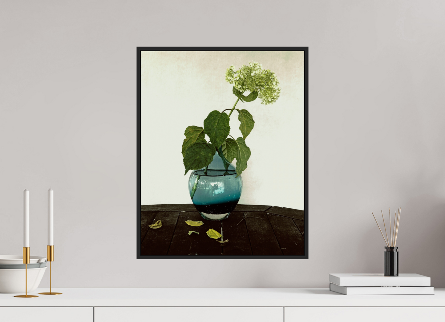 Flower in Vase on Table