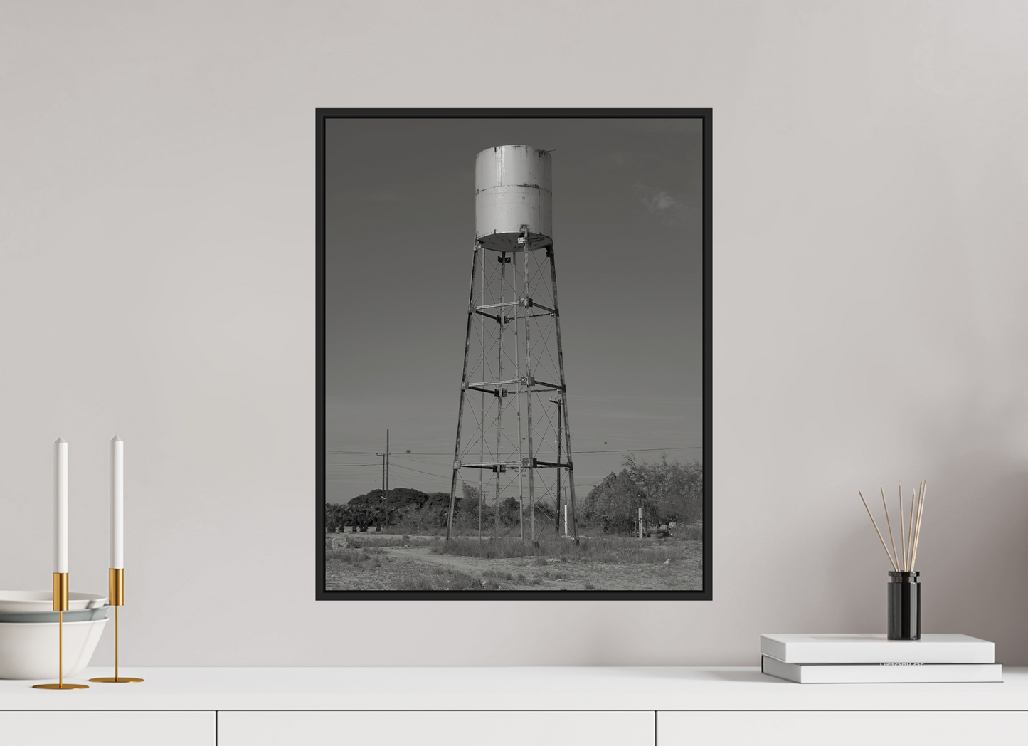Cylinder Water Tower
