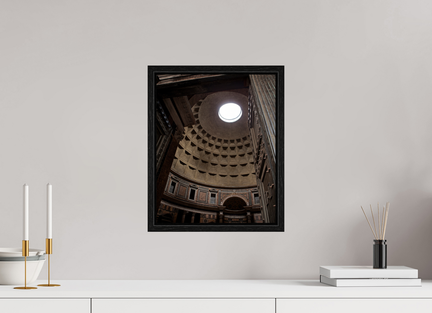 12 x 15″, Floater Frame Pantheon