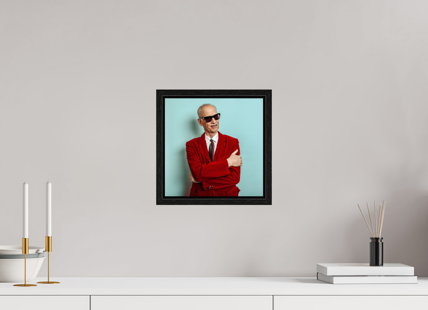 10 x 10″, Floater Frame Director John Waters