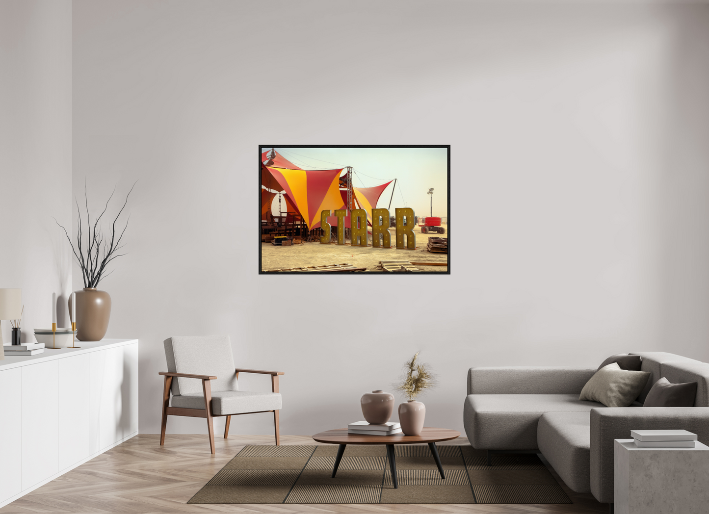 54 x 36″, Floater Frame Starr