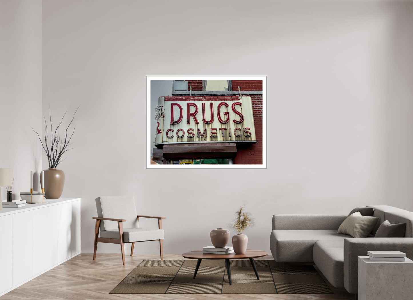 Drug Cosmetics Sign
