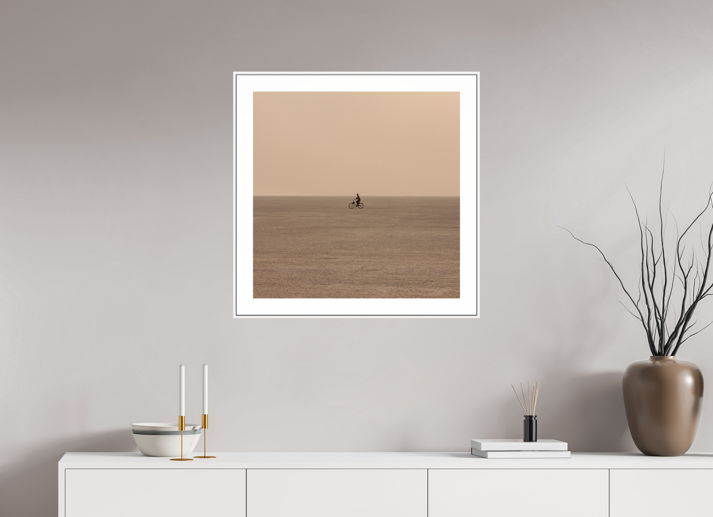 Burning Man - Woman on Bike