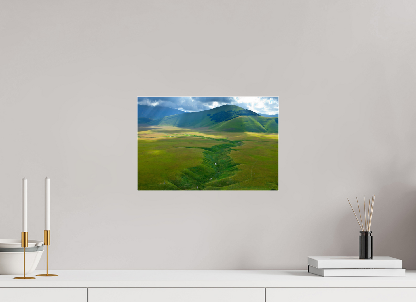 15 x 10″, Frameless Acrylic Glass Semplicemente Umbria