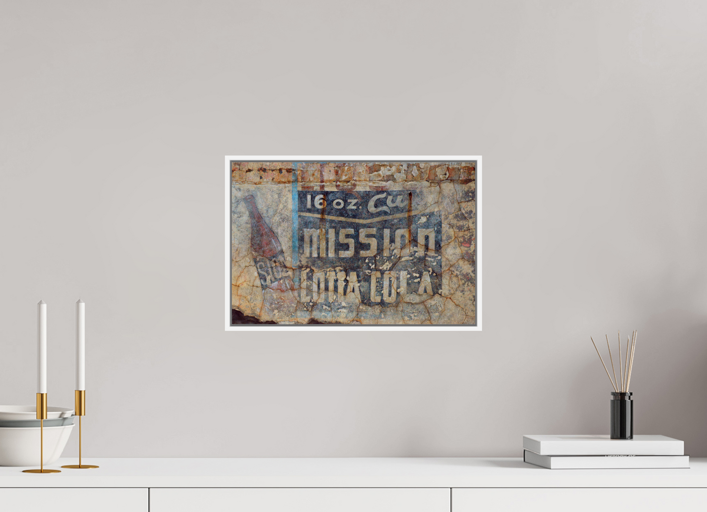 Mission Lotta Cola Faded Wall