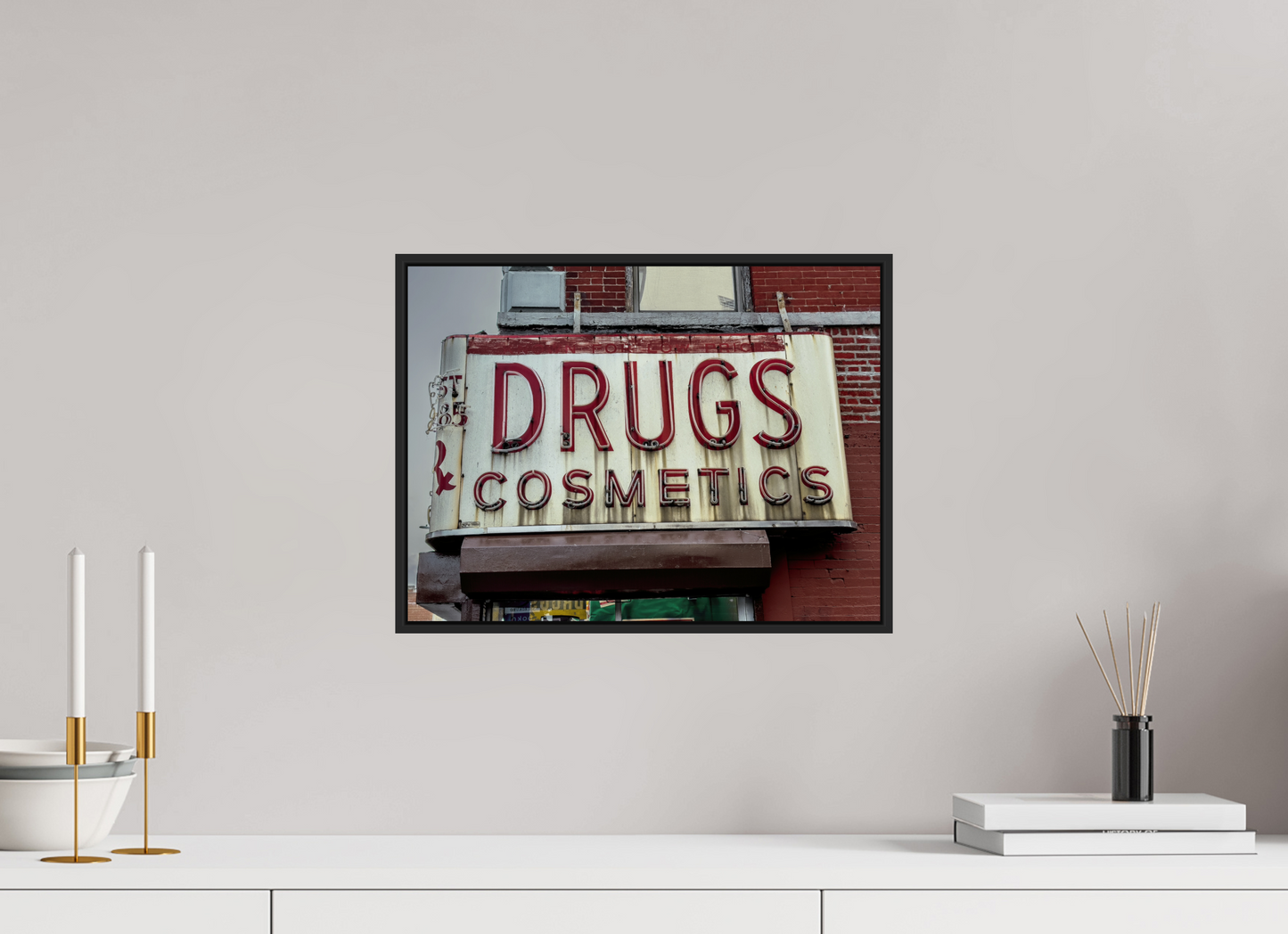 Drug Cosmetics Sign
