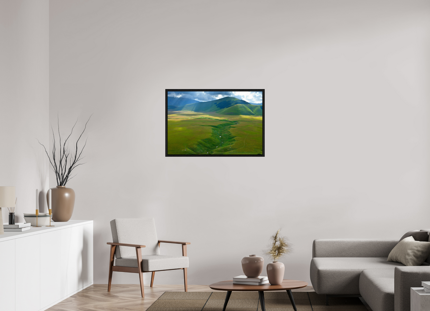 36 x 24″, Floater Frame Semplicemente Umbria