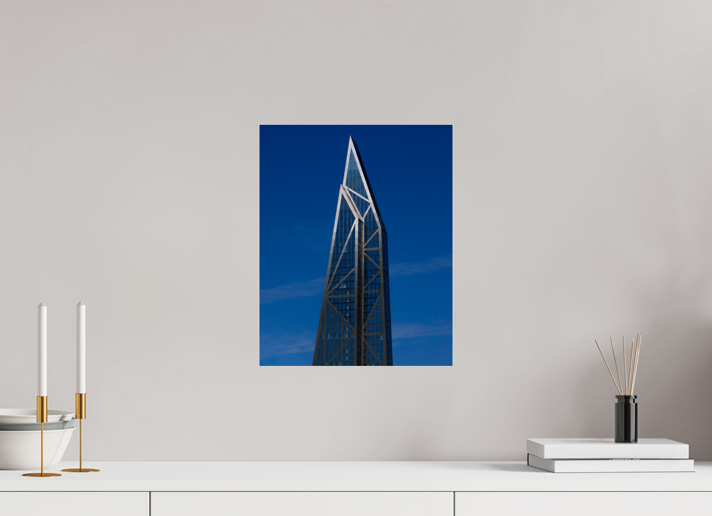 12 x 15″, Frameless Acrylic Glass MoMA Tower
