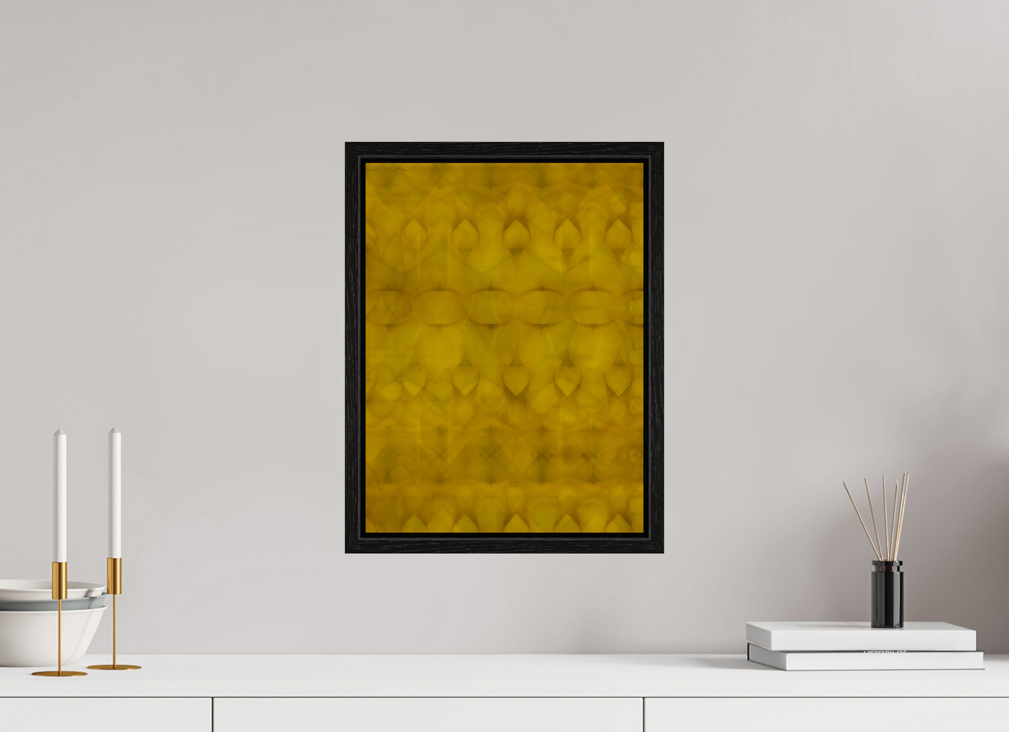 12 x 16″, Floater Frame Abstract No 16