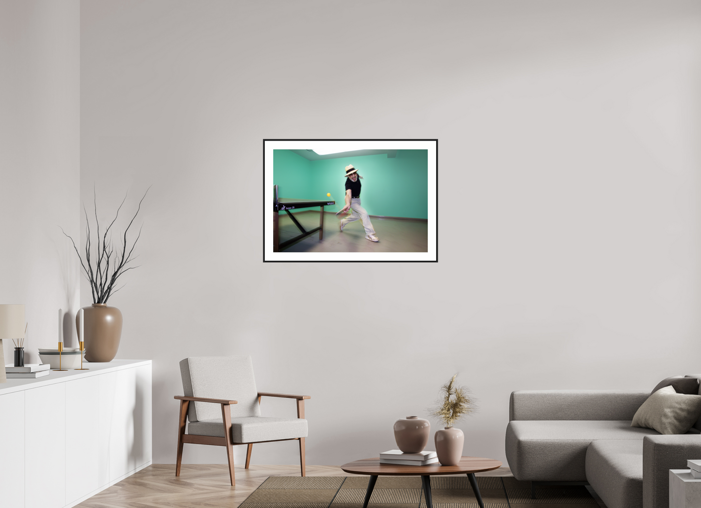 36 x 24″, Black Matte Frame Marty (Supreme) Reisman