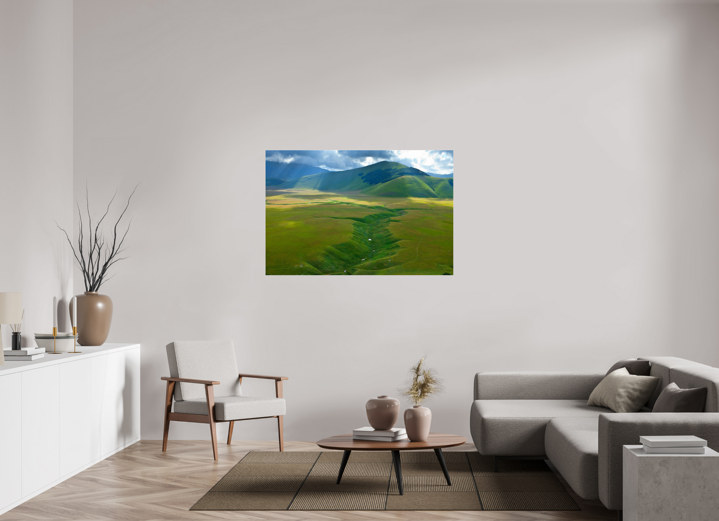 54 x 36″, Frameless Acrylic Glass Semplicemente Umbria