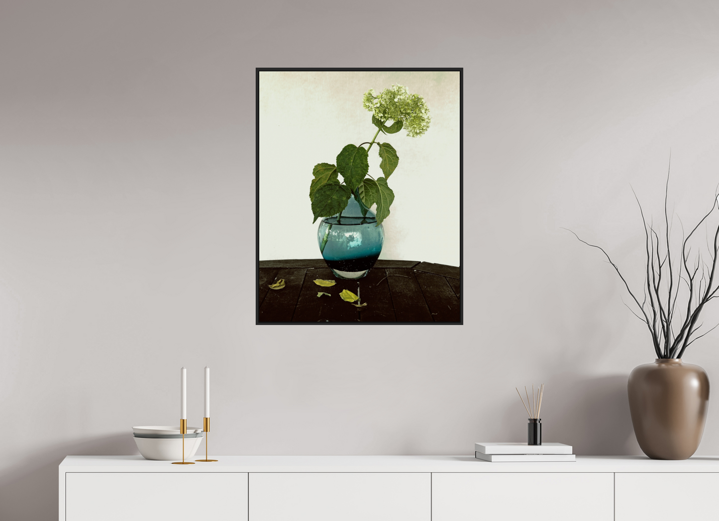 Flower in Vase on Table