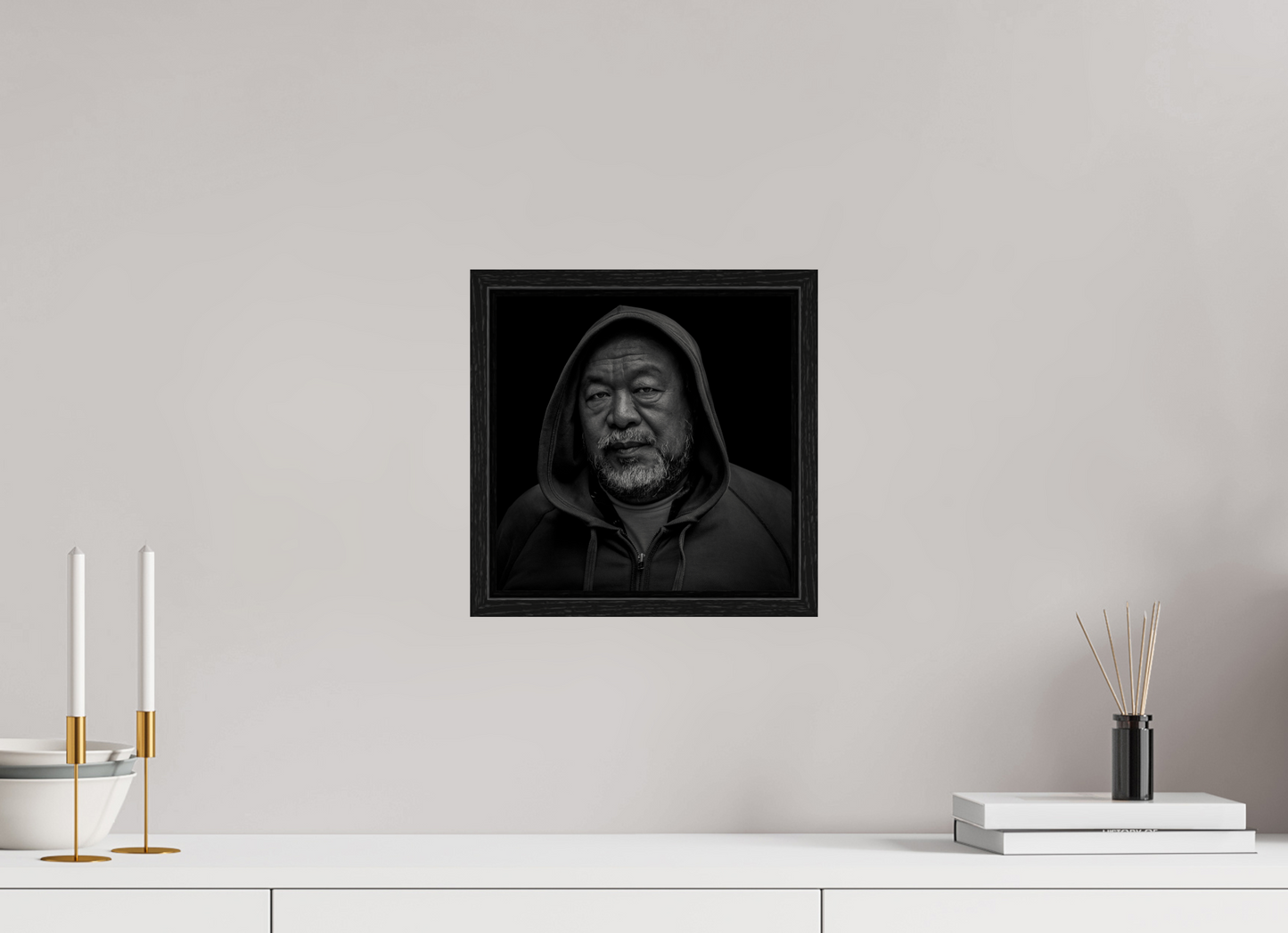 10 x 10″, Floater Frame Ai WeiWei