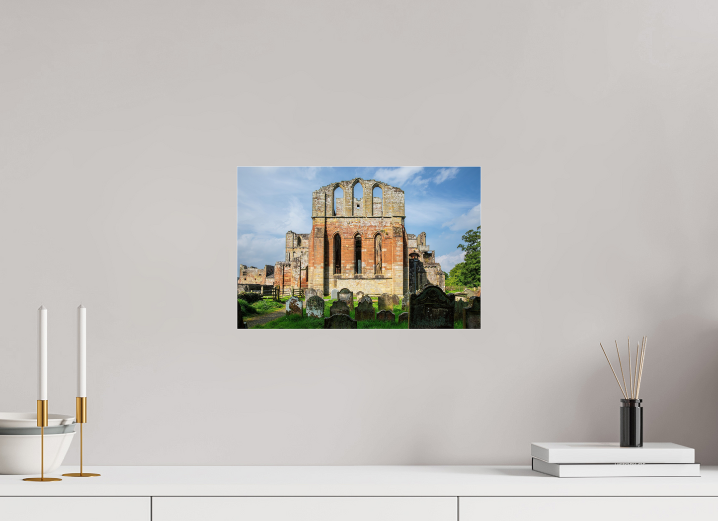 15 x 10″, Frameless Acrylic Glass Ruins of Cathedral of Saint Andrew