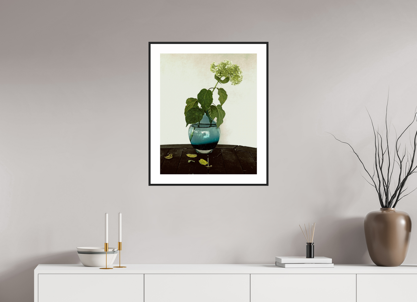 Flower in Vase on Table