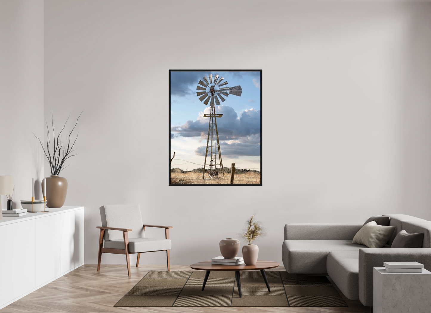 43 x 53.8″, Floater Frame Water Wheel - Cold Springs, CO