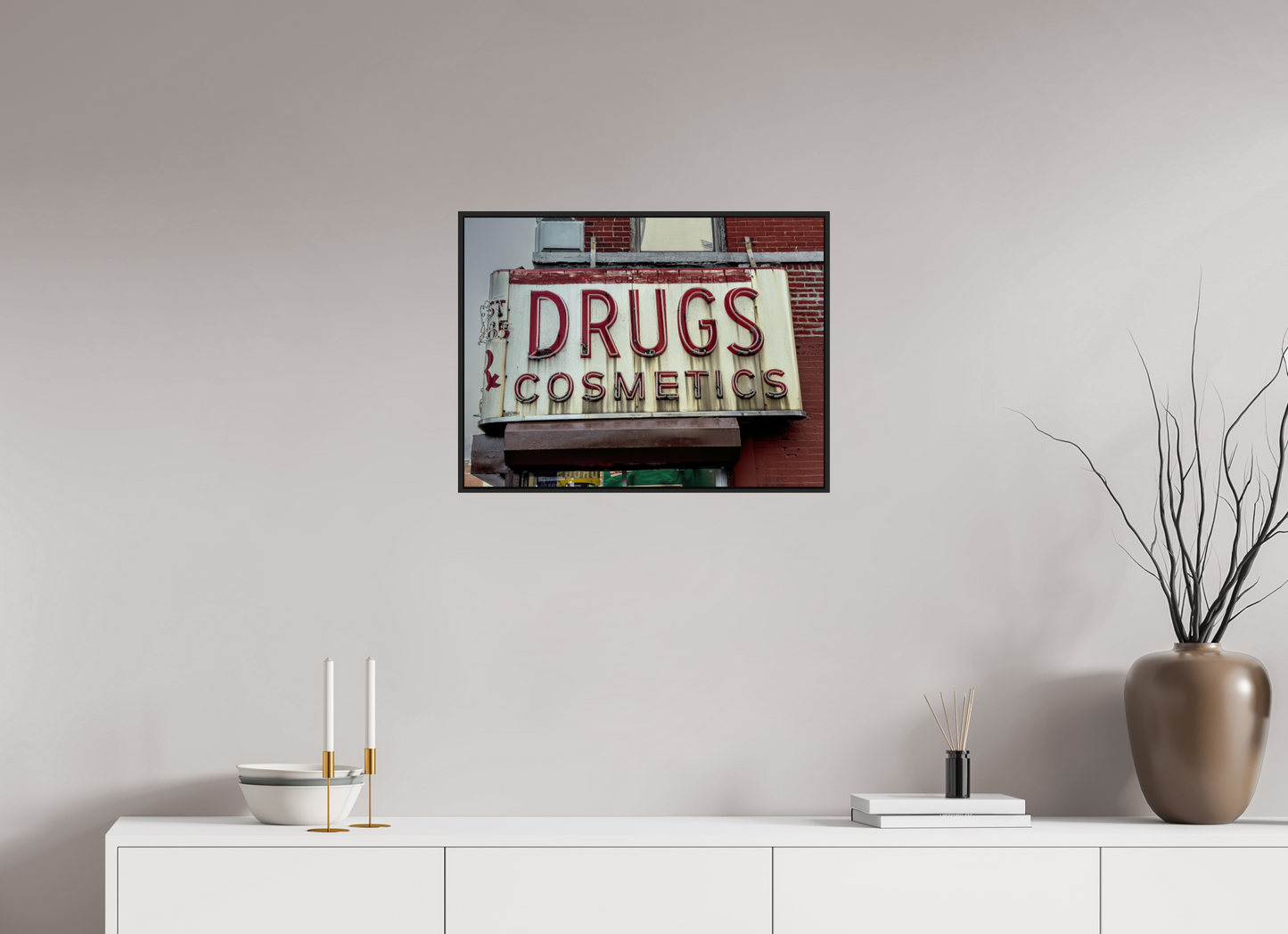 Drug Cosmetics Sign