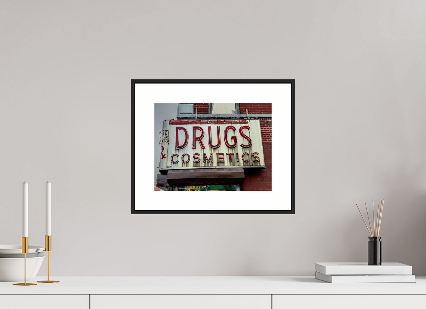Drug Cosmetics Sign