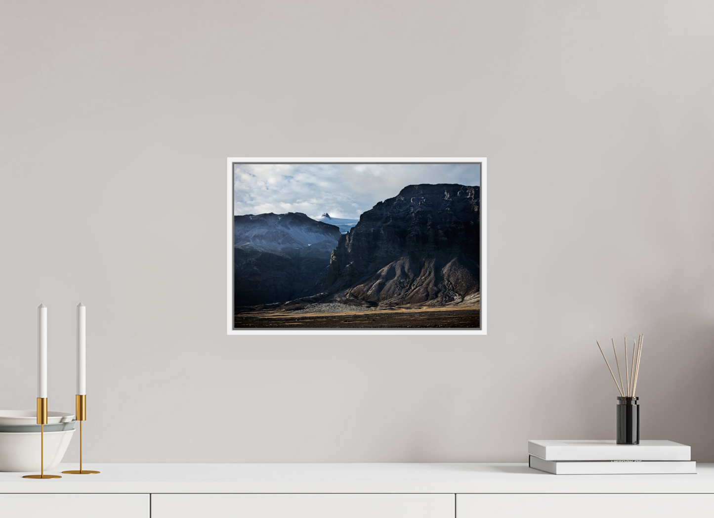 Iceland Black Mountains