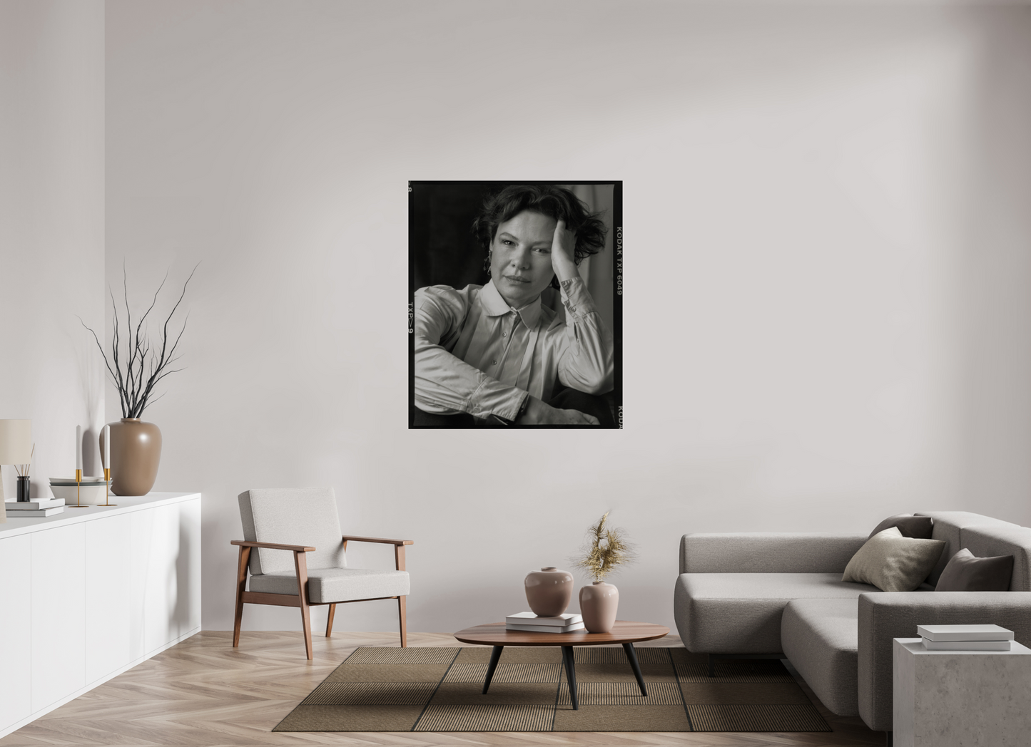 43 x 49.9″, Frameless Acrylic Glass Actress Dianne Wiest