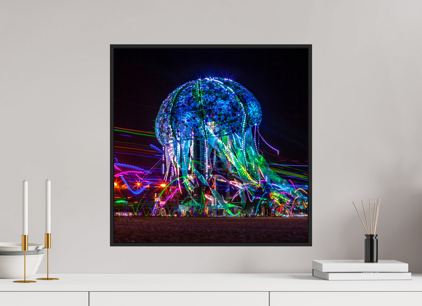 Burning Man - Glass Jellyfish