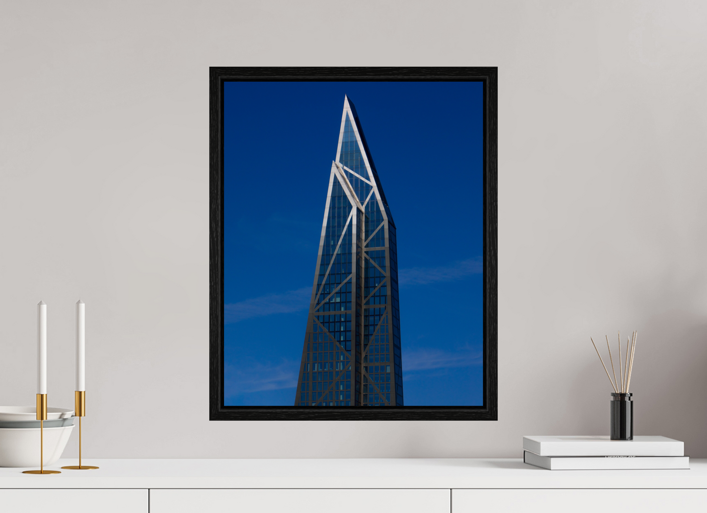 16 x 20″, Floater Frame MoMA Tower