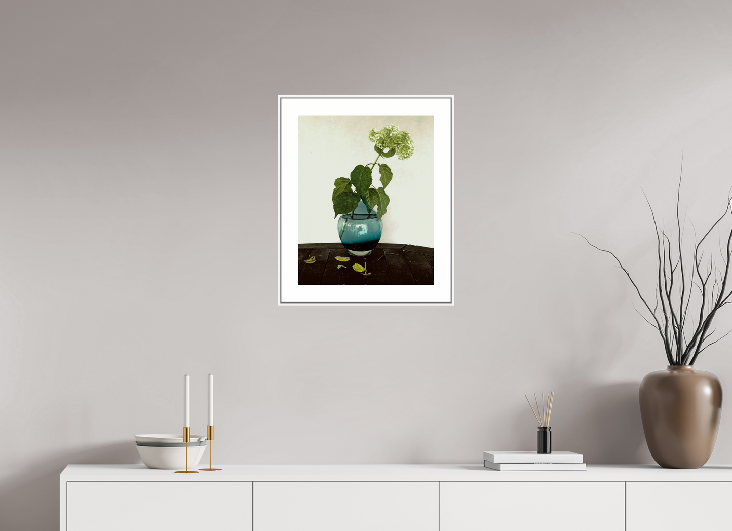 Flower in Vase on Table