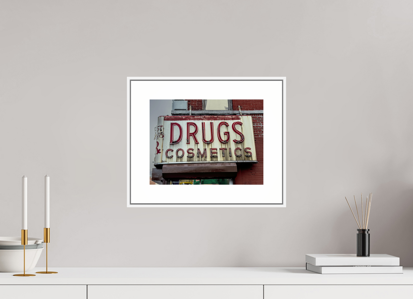 Drug Cosmetics Sign