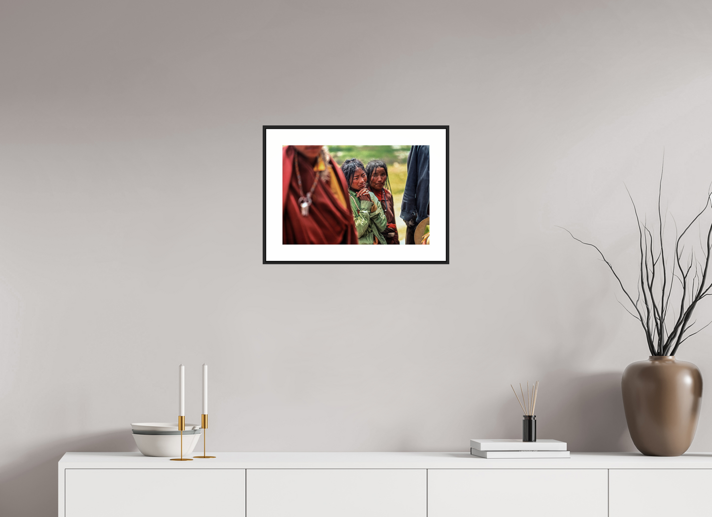 Tibetan Girl in Green Jacket