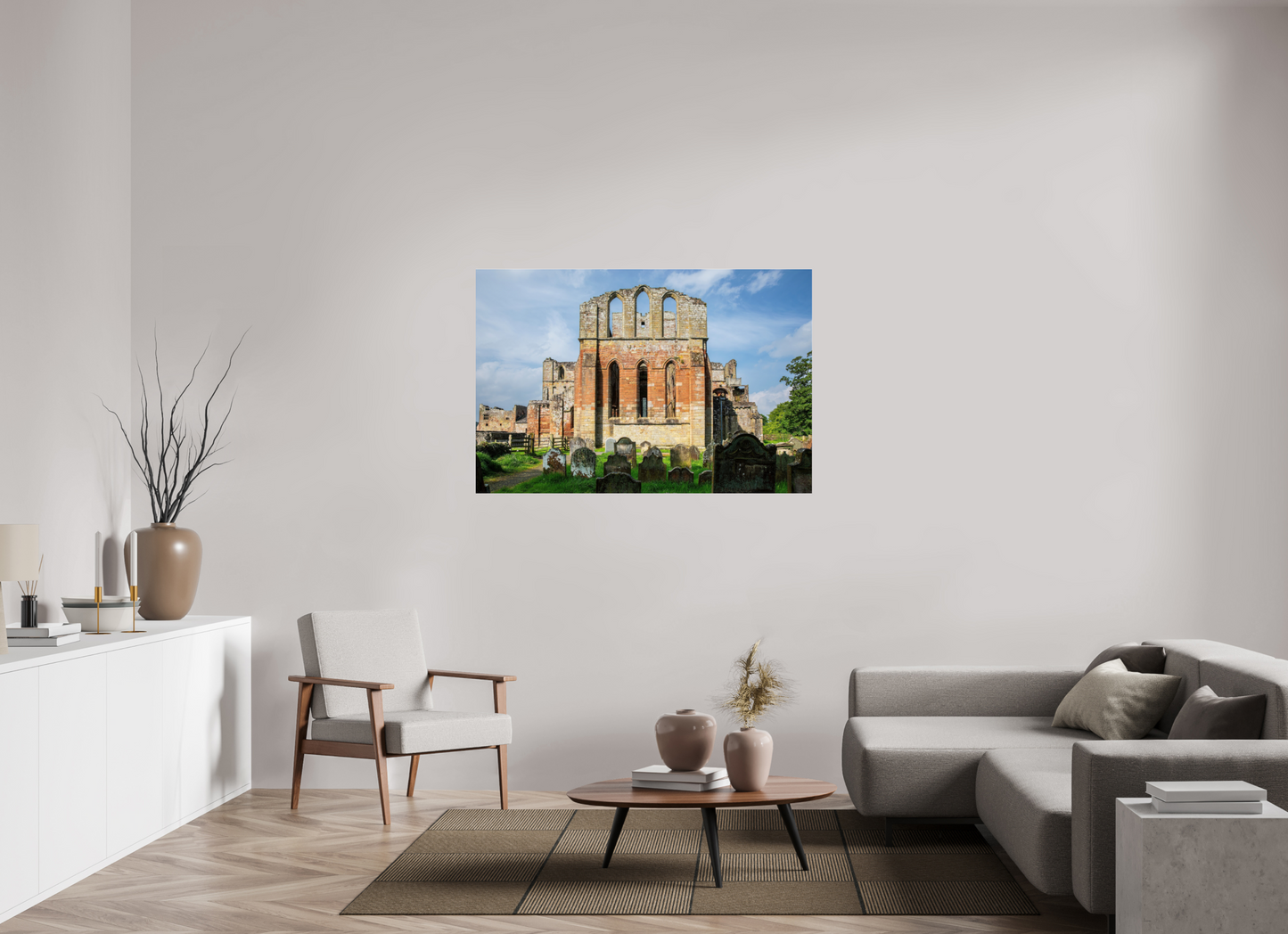 54 x 36″, Frameless Acrylic Glass Ruins of Cathedral of Saint Andrew