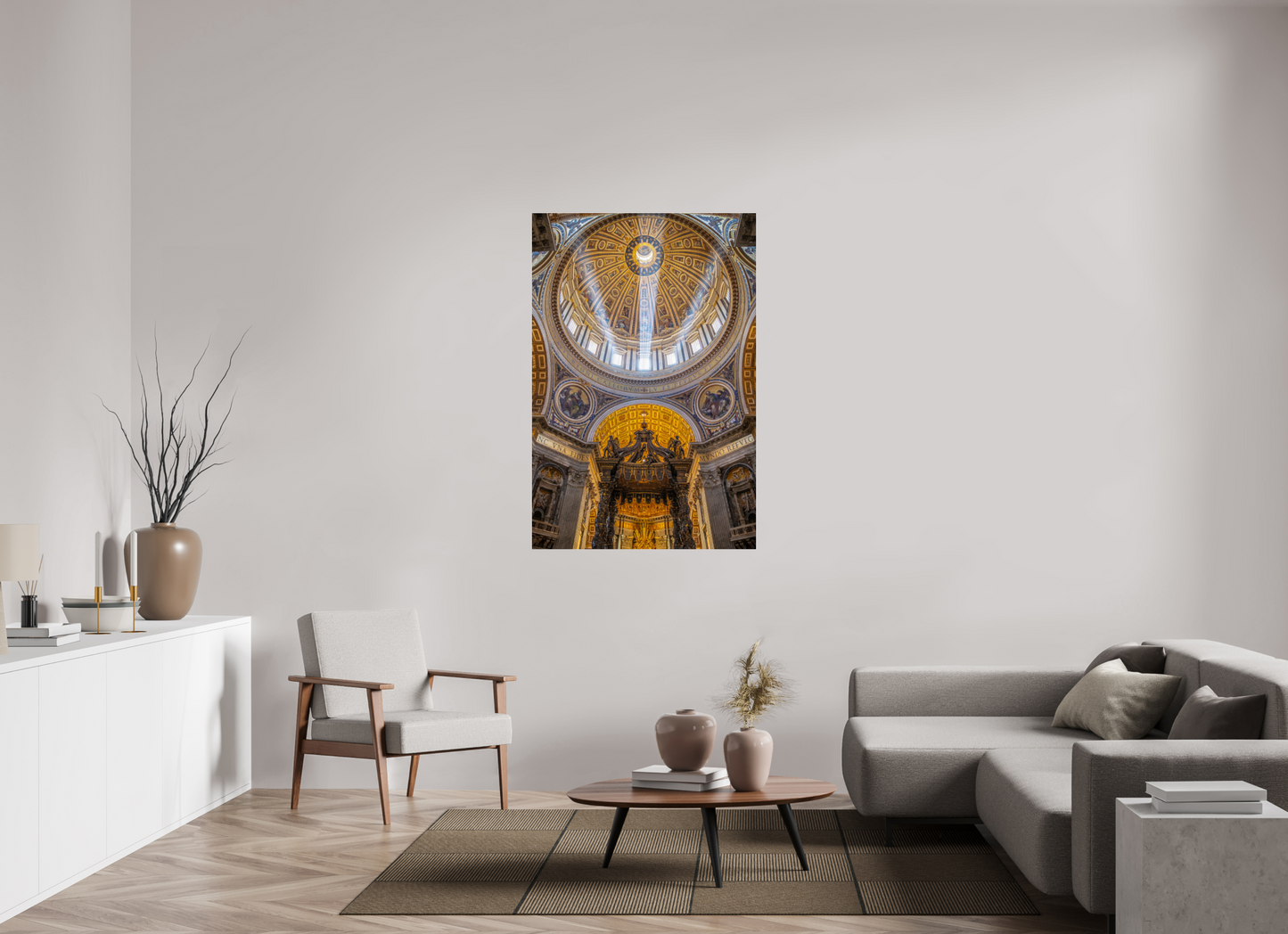 36 x 54″, Frameless Acrylic Glass The Vatican Basilica